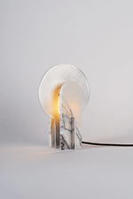 Arch Marble Table Lamp – Sculptural Natural Stone Accent Light