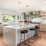 Arclinea Pendant Light in Antique Gold with Glass Shade