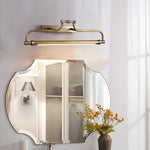 Arclore Gallery LED Wall Sconce in Antique Brass for Art and Vanity Lighting