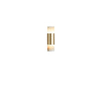 Arden Alabaster Wall Sconce in Brushed Brass