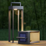 Arden Solar Lantern – Modern Outdoor Table Lamp with Handle