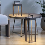 Arden Solar Lantern – Modern Outdoor Table Lamp with Handle