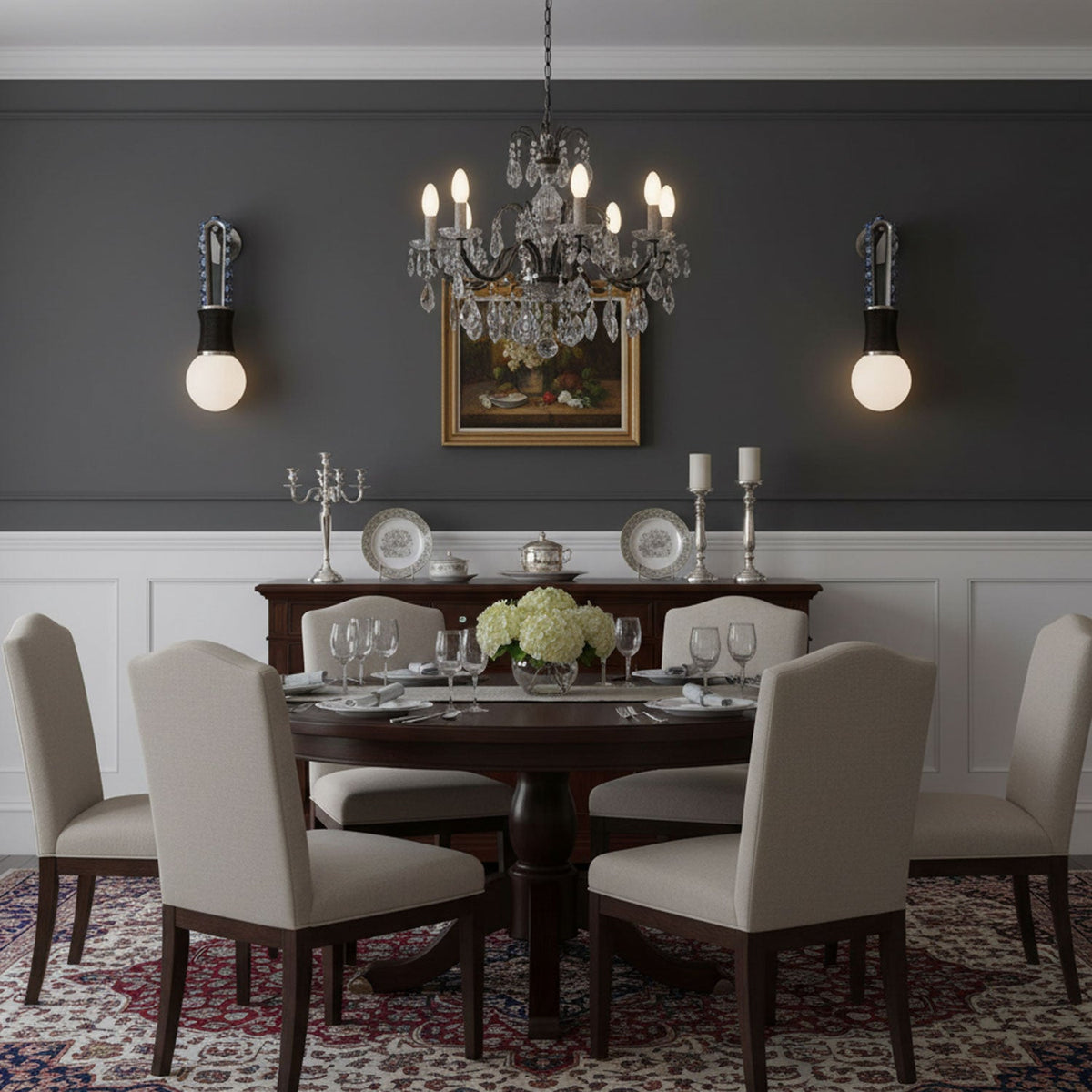 Ardora Wall Lamp — Natural Stone & Brass Sculptural Sconce