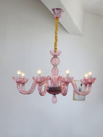Ares Glass Chandelier | Handcrafted Murano-Style Pendant Light for Modern Interiors