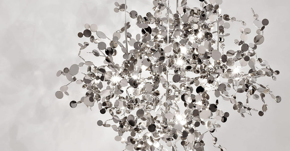Luminex Modern Cloud Pendant Light – Designer Stainless Steel Chandelier