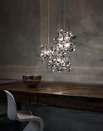 Luminex Modern Cloud Pendant Light – Designer Stainless Steel Chandelier