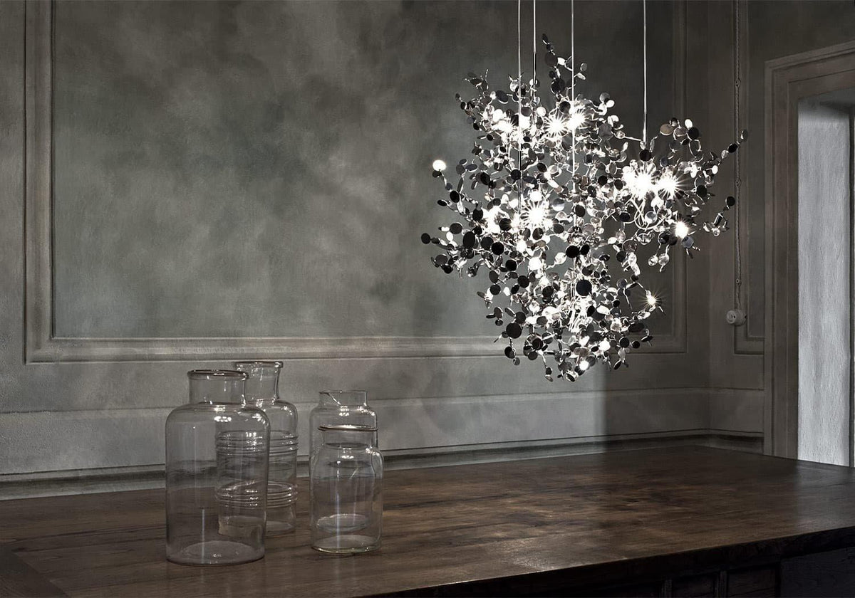 Luminex Modern Cloud Pendant Light – Designer Stainless Steel Chandelier