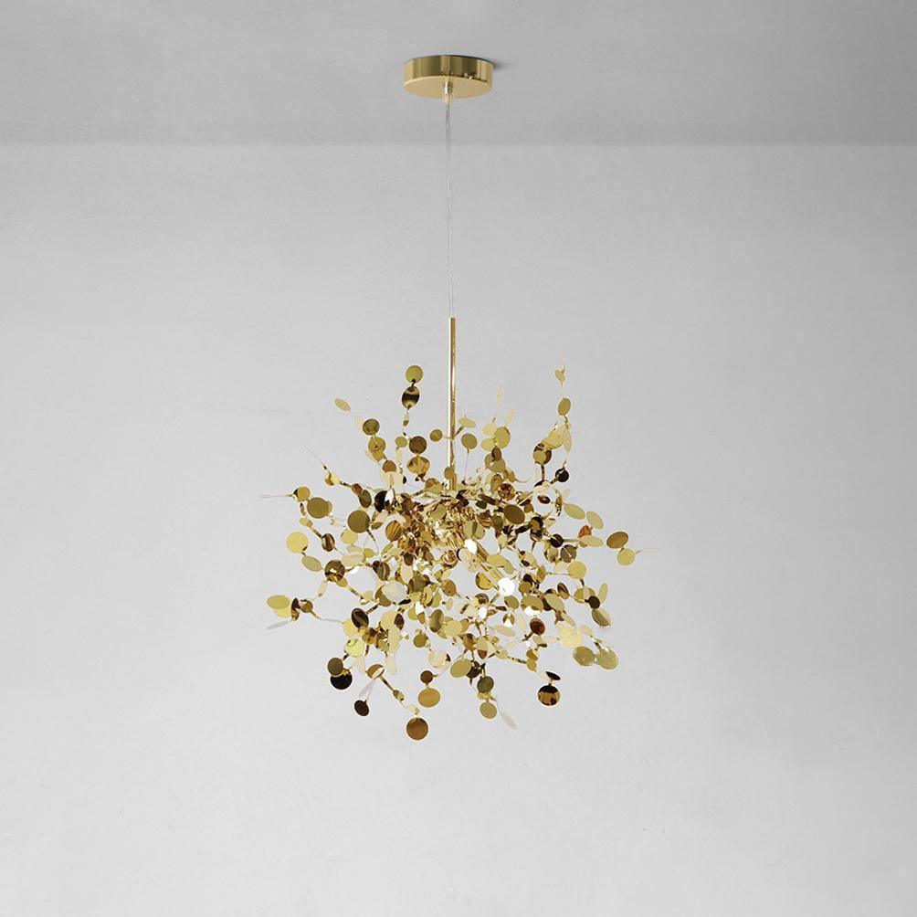 Luminex Modern Cloud Pendant Light – Designer Stainless Steel Chandelier