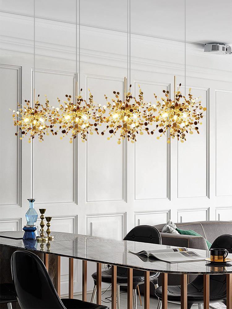 Luminex Modern Cloud Pendant Light – Designer Stainless Steel Chandelier