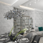 Luminex Modern Cloud Pendant Light – Designer Stainless Steel Chandelier