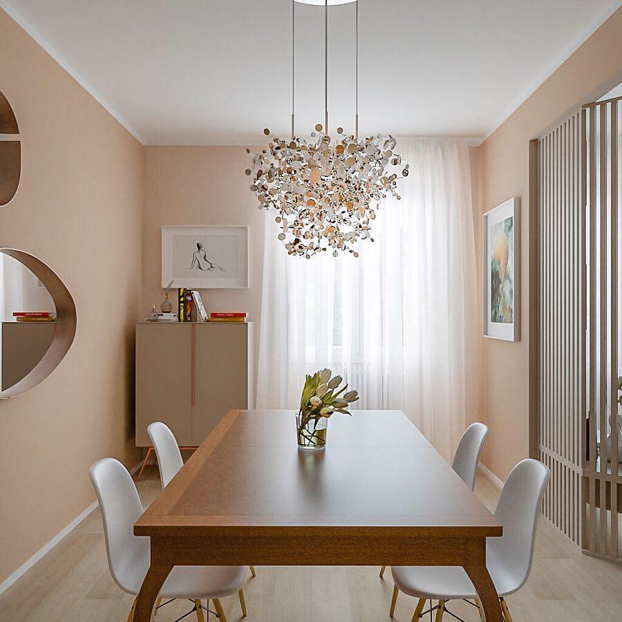 Luminex Modern Cloud Pendant Light – Designer Stainless Steel Chandelier