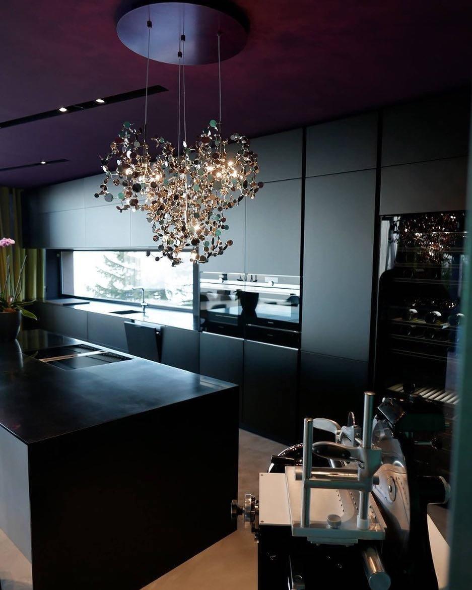 Luminex Modern Cloud Pendant Light – Designer Stainless Steel Chandelier