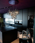Luminex Modern Cloud Pendant Light – Designer Stainless Steel Chandelier