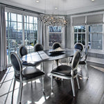 Luminex Modern Cloud Pendant Light – Designer Stainless Steel Chandelier
