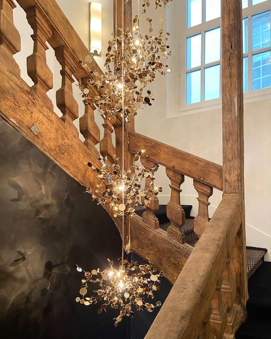 Luminex Modern Cloud Pendant Light – Designer Stainless Steel Chandelier