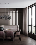 Luminex Modern Cloud Pendant Light – Designer Stainless Steel Chandelier