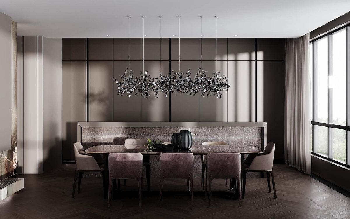 Luminex Modern Cloud Pendant Light – Designer Stainless Steel Chandelier