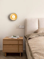 Arlo Travertine Wall Sconce — Organic Modern Stone Lighting