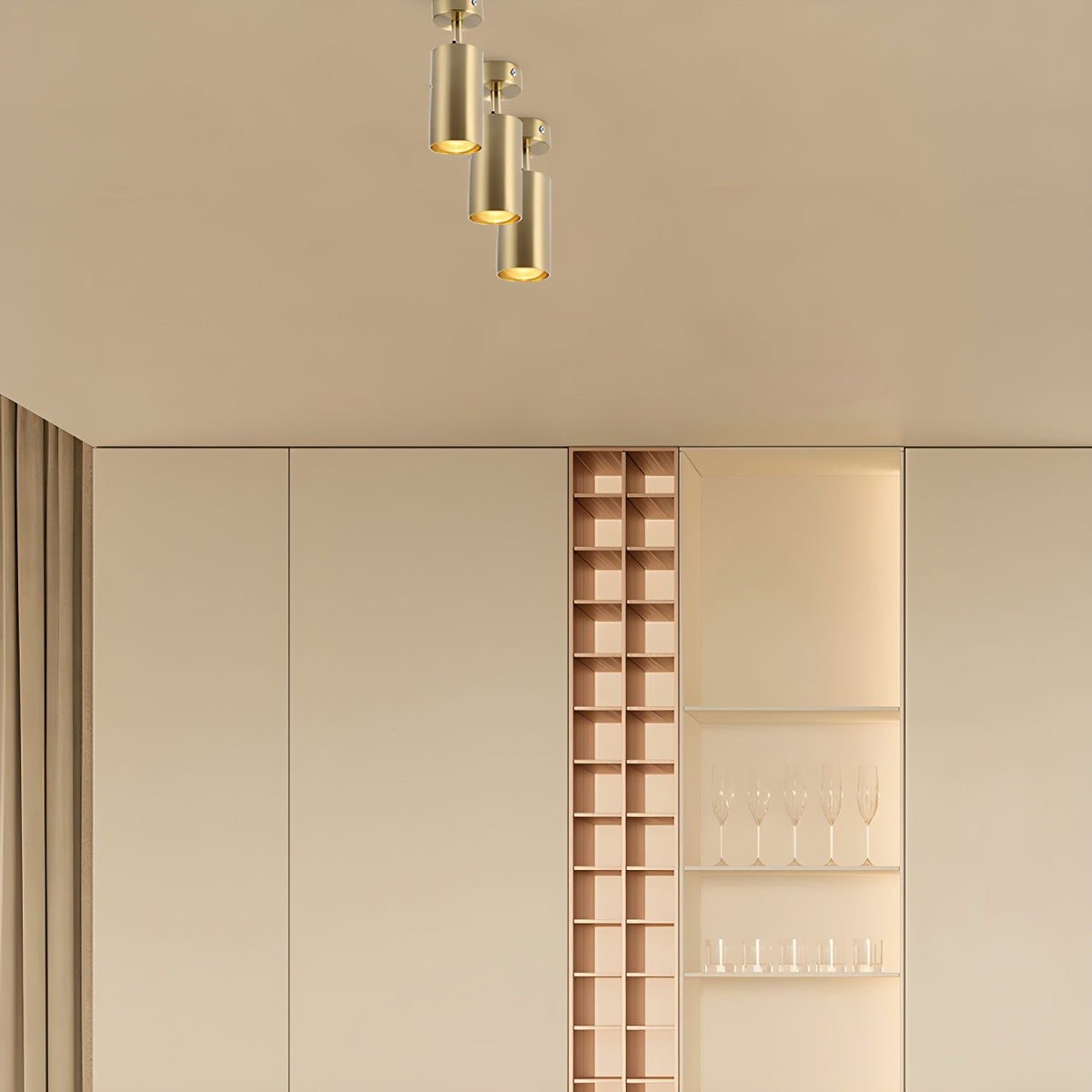 Arlo Adjustable Ceiling Spotlight in Black, White, or Gold – Modern Architectural Accent Light