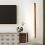 Arlo Wooden LED Wall Sconce – Plug-In Linear Light for Modern Interiors