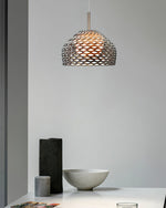 Armadillo Sculptural Pendant Light – Modern Metal Hanging Lamp for Dining & Living Spaces