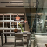 Armadillo Sculptural Pendant Light – Modern Metal Hanging Lamp for Dining & Living Spaces