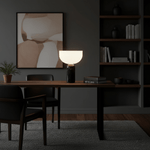 Arno Sphere Marble Table Lamp – Modern Sculptural LED Desk Light