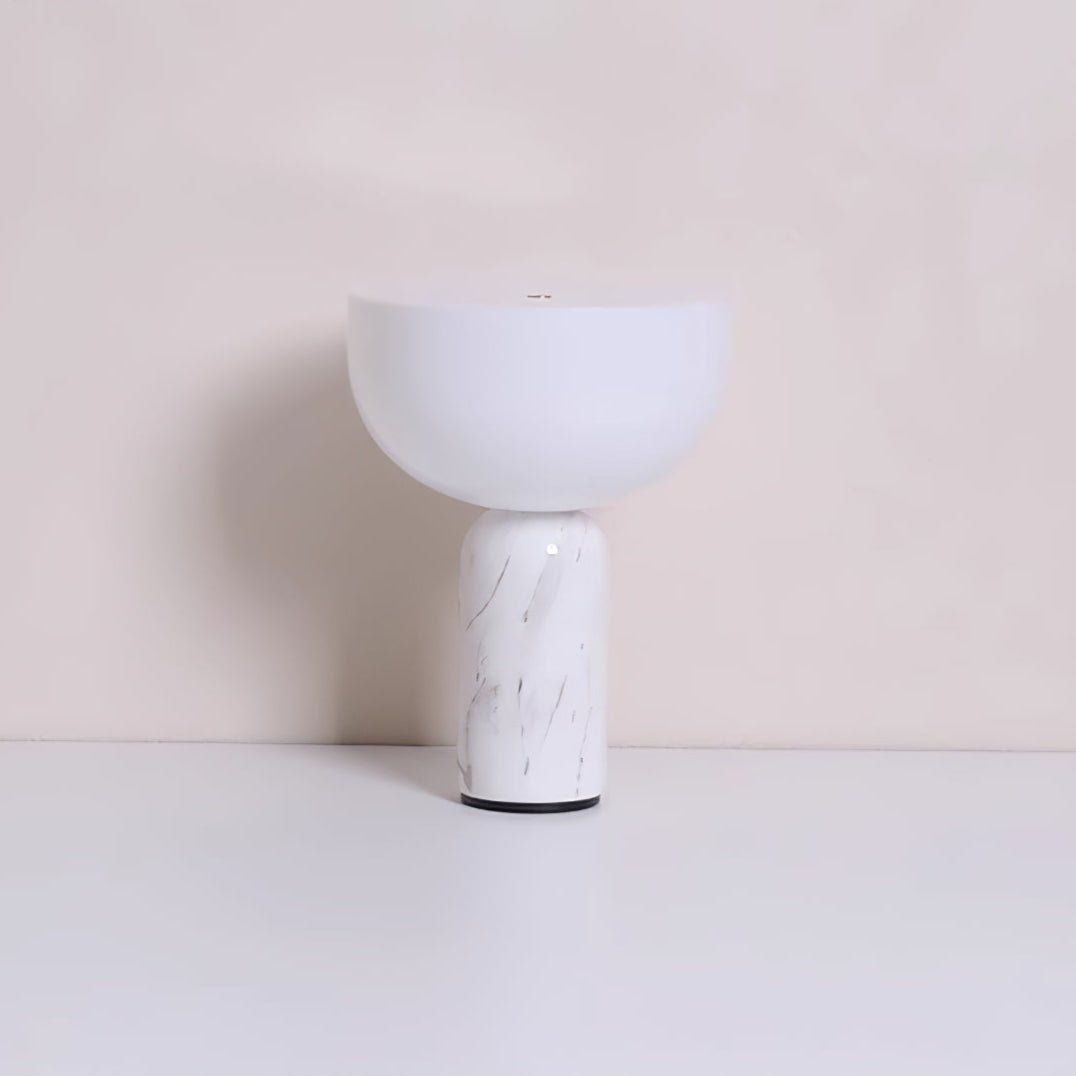 Arno Sphere Marble Table Lamp – Modern Sculptural LED Desk Light