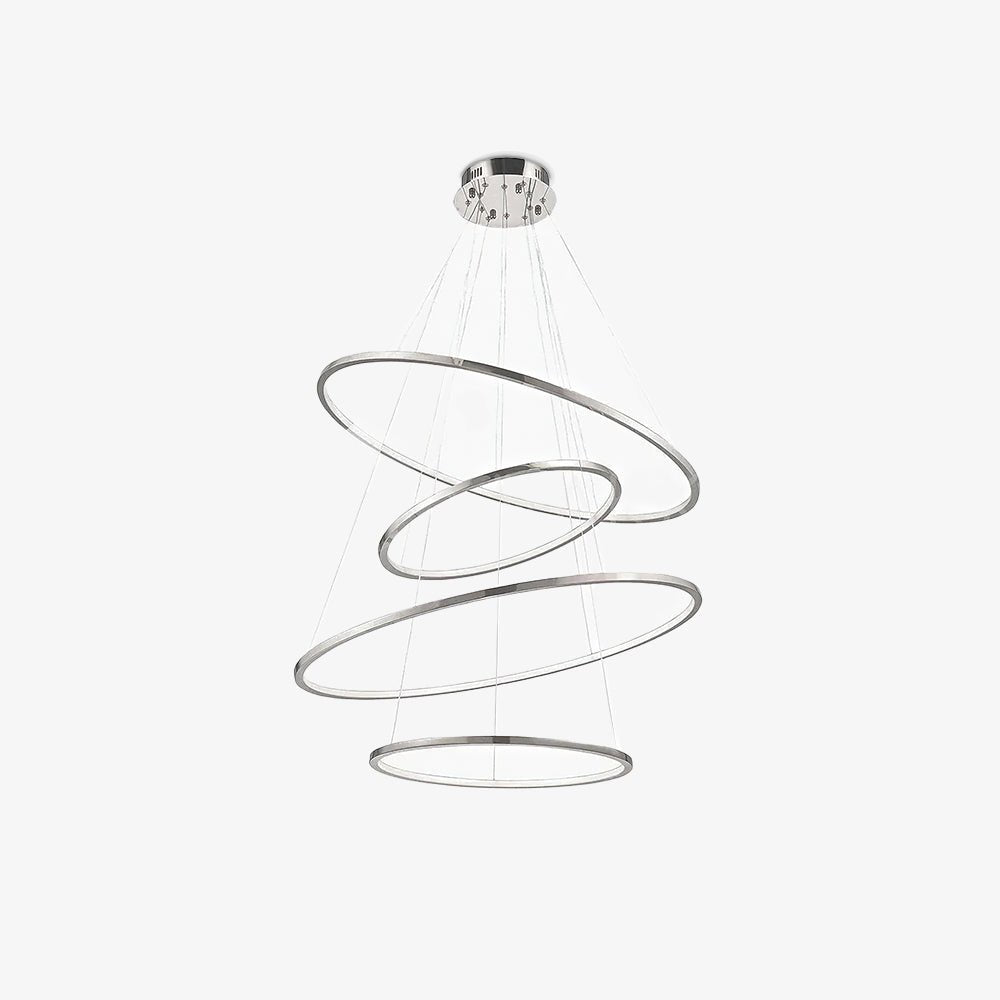 Serenitas Modern LED Chandelier – Sculptural Multi-Tier Pendant Light