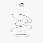 Serenitas Modern LED Chandelier – Sculptural Multi-Tier Pendant Light