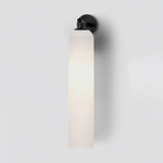 Art Glass Wall Sconce with Dual Mounting, Mouthblown Glass, Gold, Black, or Sand Nickel