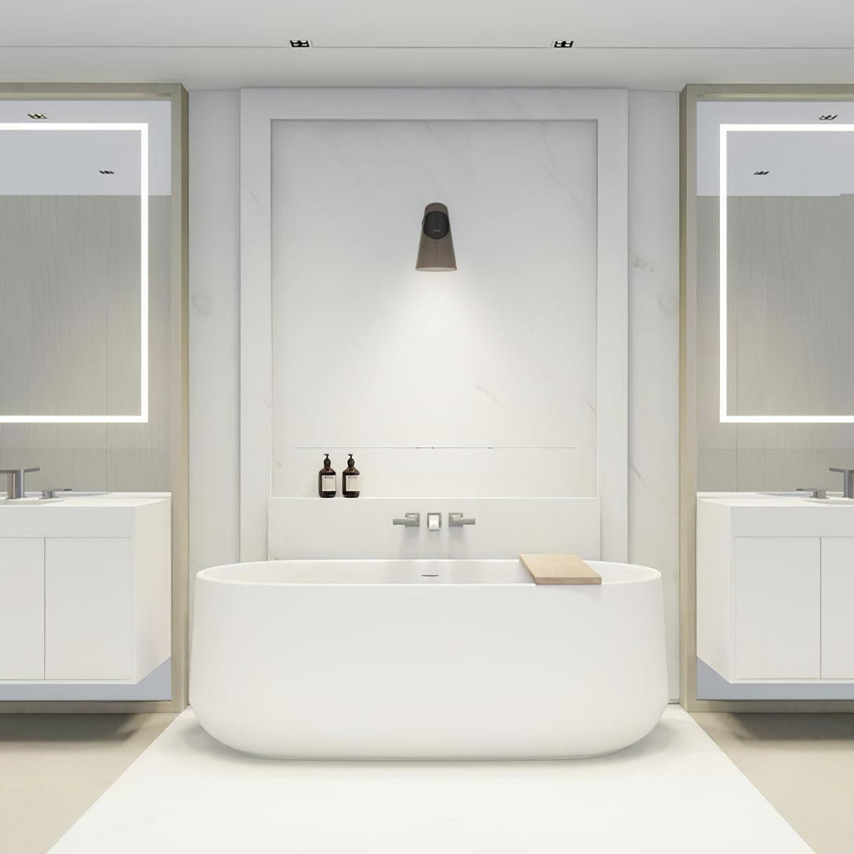 Articolo Conical Glass LED Wall Sconce for Modern Interiors