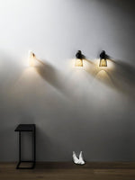 Articolo Conical Glass LED Wall Sconce for Modern Interiors
