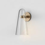 Articolo Conical Glass LED Wall Sconce for Modern Interiors