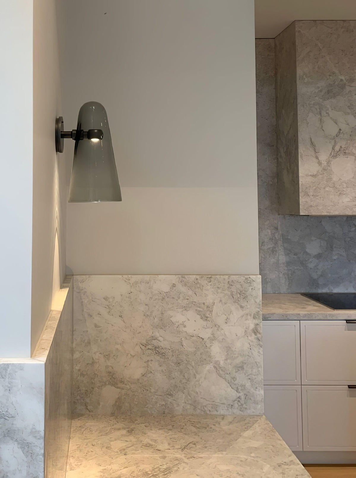 Articolo Conical Glass LED Wall Sconce for Modern Interiors