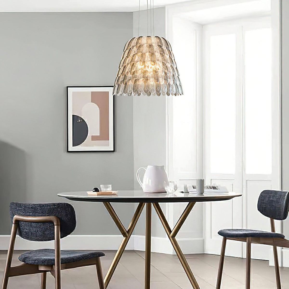 artistic-feather-pendant-light