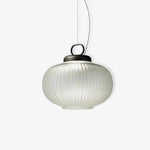 Artisan Gourd Glass Pendant Light – Modern LED Hanging Lamp for Dining & Living Spaces