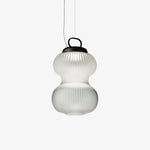 Artisan Gourd Glass Pendant Light – Modern LED Hanging Lamp for Dining & Living Spaces