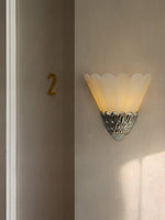 Artoria Petal Alabaster Wall Sconce – Modern Art Deco Lighting