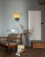 Artoria Petal Alabaster Wall Sconce – Modern Art Deco Lighting