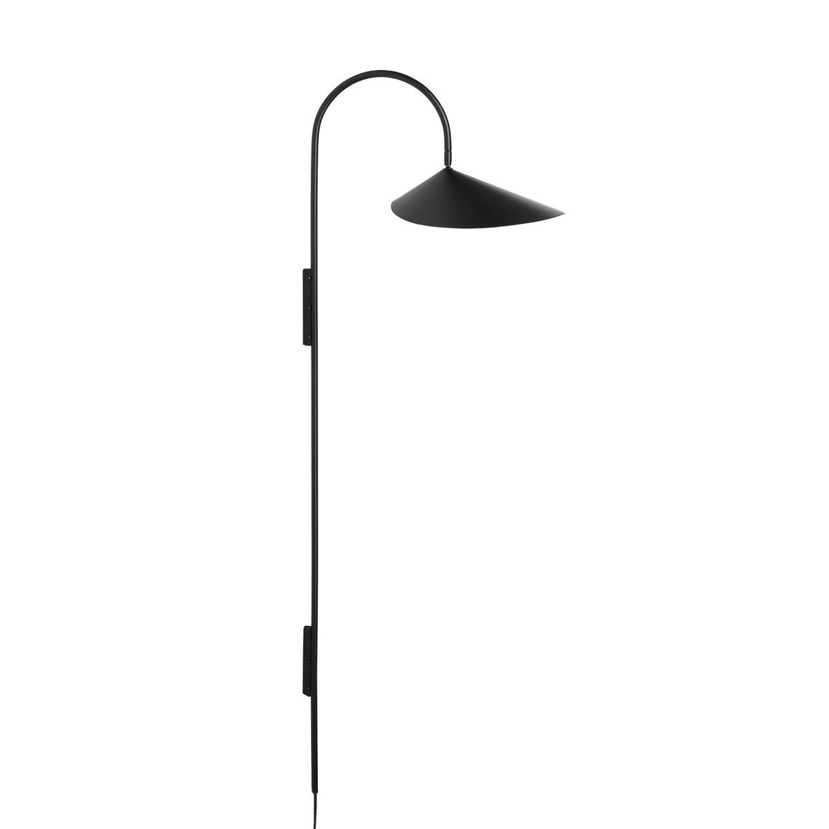 Alocasia Swivel Plug-In Wall Sconce with Adjustable Shade