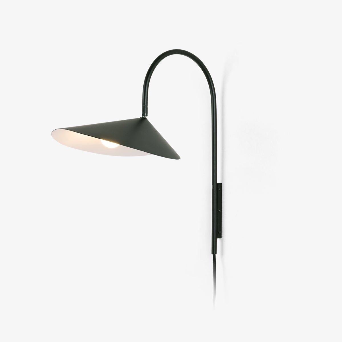 Alocasia Swivel Plug-In Wall Sconce with Adjustable Shade