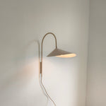 Alocasia Swivel Plug-In Wall Sconce with Adjustable Shade
