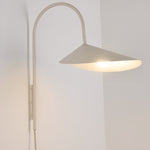 Alocasia Swivel Plug-In Wall Sconce with Adjustable Shade