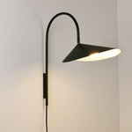 Alocasia Swivel Plug-In Wall Sconce with Adjustable Shade
