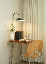 Alocasia Swivel Plug-In Wall Sconce with Adjustable Shade