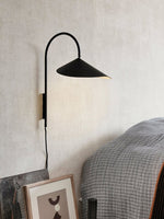 Alocasia Swivel Plug-In Wall Sconce with Adjustable Shade
