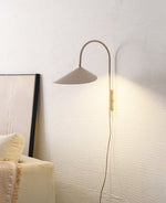 Alocasia Swivel Plug-In Wall Sconce with Adjustable Shade