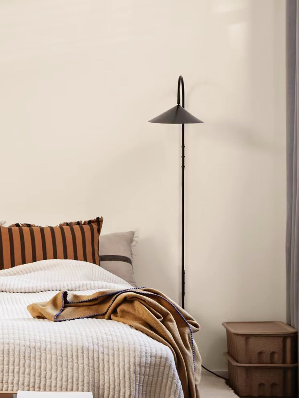 Alocasia Swivel Plug-In Wall Sconce with Adjustable Shade