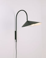 Alocasia Swivel Plug-In Wall Sconce with Adjustable Shade